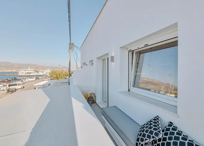 Nautica - Modern Seaview Apartamento Antiparos ciudad